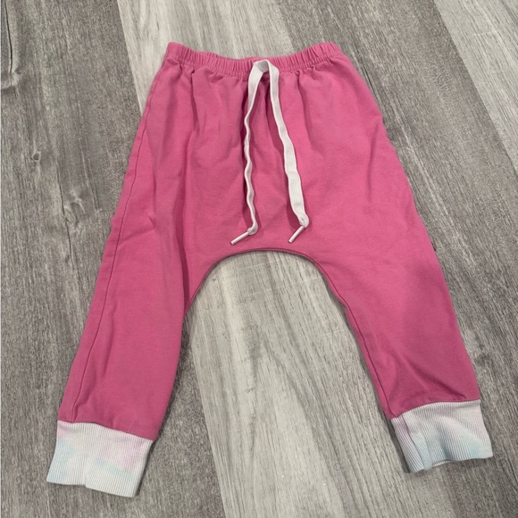 Portage & Main Pink Kids Joggers with Drawstring - Picture 1 of 4